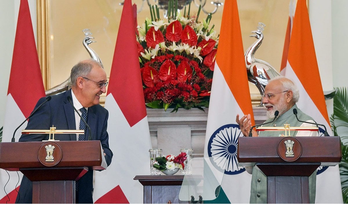 PM Modi Swiss President PM Modi Swiss President