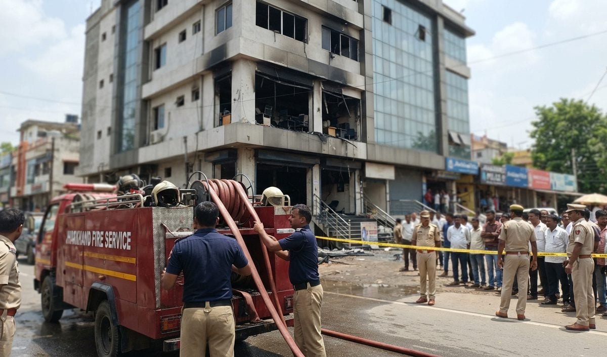 Ranchi Fire Ranchi Fire