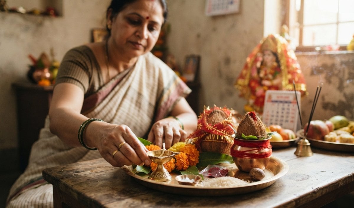 Shardiya Navratri 2026: 11 अक्तूबर को घटस्थापना, मां दुर्गा पूजा के लिए नोट करें जरूरी Samagri List Shardiya Navratri 2026: 11 अक्तूबर को घटस्थापना, मां दुर्गा पूजा के लिए नोट करें जरूरी Samagri List