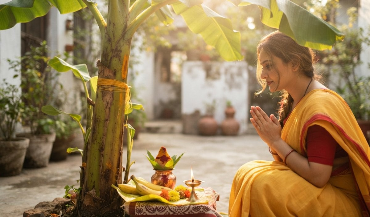 गुरुवार को केले के पेड़ की पूजा क्यों है खास, भगवान विष्णु और देवगुरु बृहस्पति से जुड़ा है विधान गुरुवार को केले के पेड़ की पूजा क्यों है खास, भगवान विष्णु और देवगुरु बृहस्पति से जुड़ा है विधान
