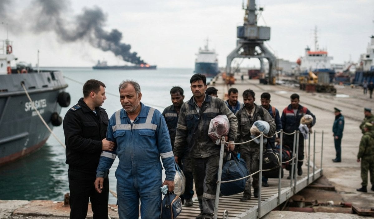 Video | Indian Crew Oil Tanker Attack | समंदर में यूक्रेन का सबसे बड़ा दुस्साहस! रूसी तेल टैंकर पर मिसाइल जैसा हमला, 23 भारतीयों को सुरक्षित निकाला गया