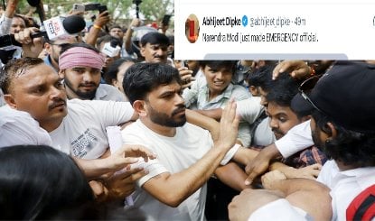 नरेंद्र मोदी ने आपातकाल...दिल्ली आने वाली ट्रेनें रद्द होने पर भड़के अभिजीत दीपके, सौरव दास बोले- बादशाह इतना डर गए हैं कि...
