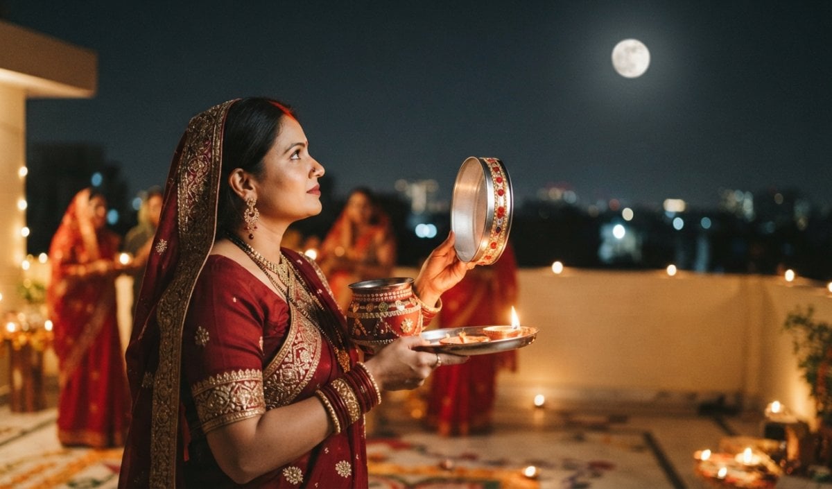 Karwa Chauth 2026 कब है? जानिए पूजा मुहूर्त और चंद्रोदय का समय Karwa Chauth 2026 कब है? जानिए पूजा मुहूर्त और चंद्रोदय का समय