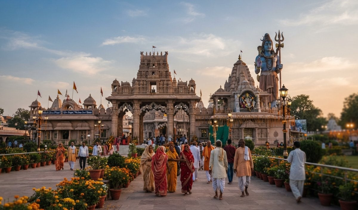 Char Dham Mandir Vrindavan Char Dham Mandir Vrindavan