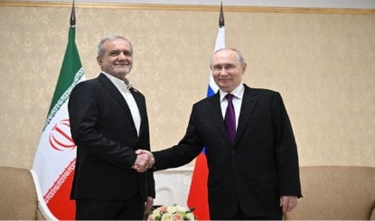 Vladimir Putin से मिले Masoud Pezeshkian, बोले- US हमलों के बाद भी बातचीत जारी रखेंगे