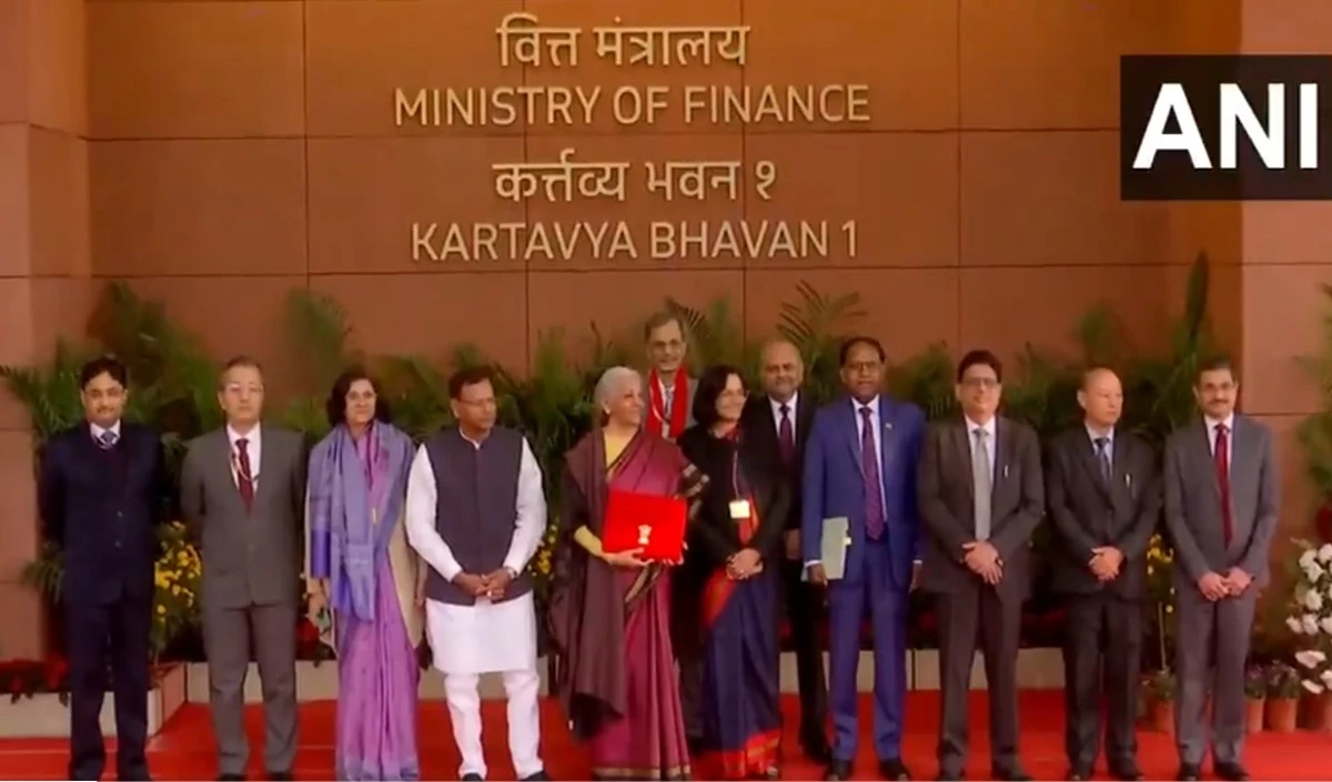 Nirmala Sitharaman chooses Kanchivaram saree Nirmala Sitharaman chooses Kanchivaram saree