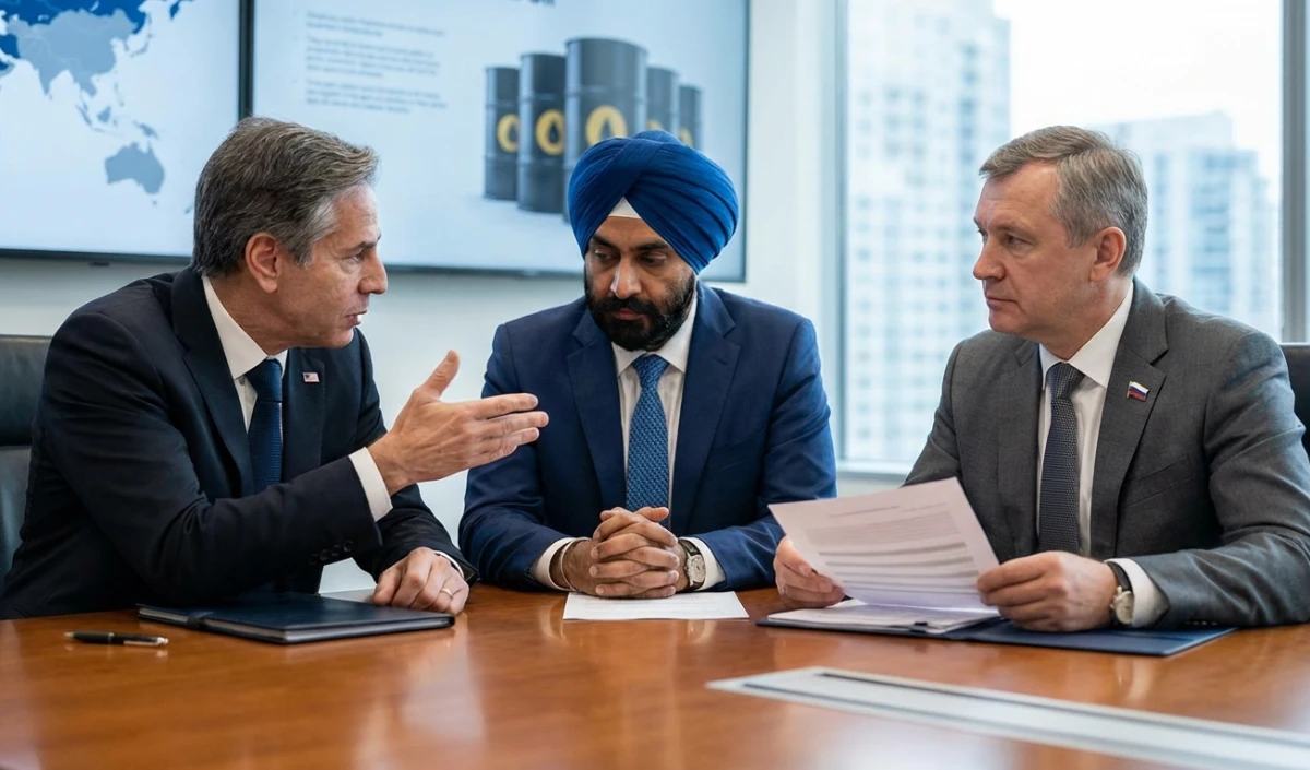 US पर भड़के Sergey Lavrov, बोले- भारत को Russian Energy खरीदने से रोकने की है साजिश