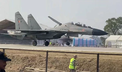Assam में Indian Air Force का शक्ति प्रदर्शन, Moran हाईवे बना Runway, PM Modi करेंगे उद्घाटन
