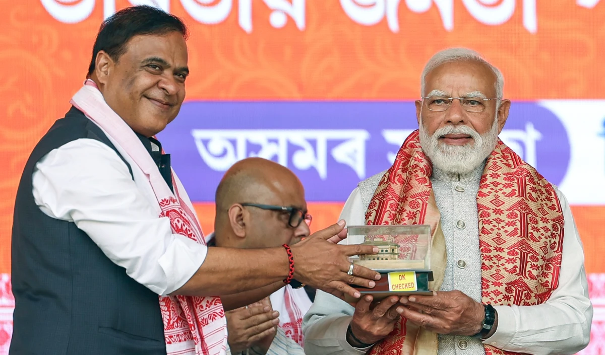 Assam CM Himanta का बयान, PM Modi के रहते हमारी जीत को कोई दीवार रोक नहीं सकती