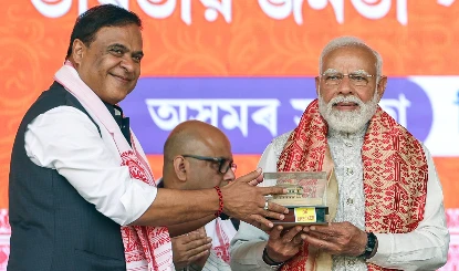 Assam CM Himanta का बयान, PM Modi के रहते हमारी जीत को कोई दीवार रोक नहीं सकती