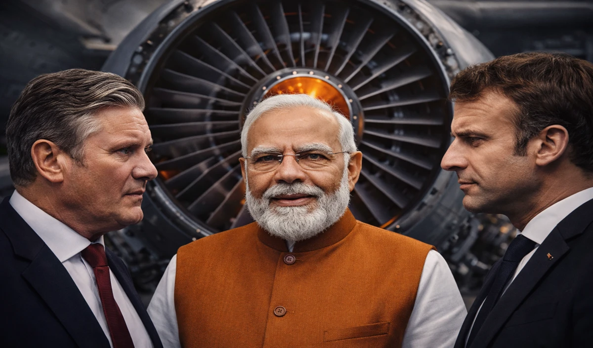 भारत को फाइटर जेट इंजन देने के लिए भिड़े फ्रांस-ब्रिटेन,  AMCA में लगेगा 240kN इंजन !