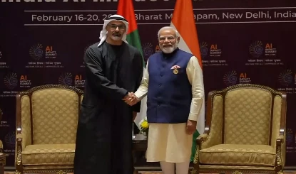 AI Impact Summit: PM Modi और UAE के क्राउन प्रिंस की मुलाकात, टेक्नोलॉजी में साझेदारी को मिलेगी नई धार