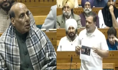 राहुल गांधी ने किताब में ऐसा क्या दिखाया, खड़े हो गए राजनाथ सिंह