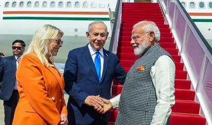 Israel की धरती पर उतरते ही PM Modi ने रचा इतिहास, Netanyahu के साथ द्विपक्षीय वार्ता में सुदर्शन चक्र को सशक्त बनाने पर रहेगा जोर