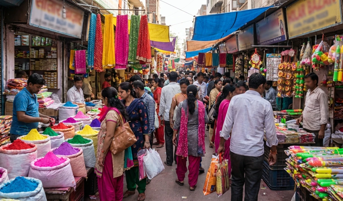 Holi Shopping Market Holi Shopping Market
