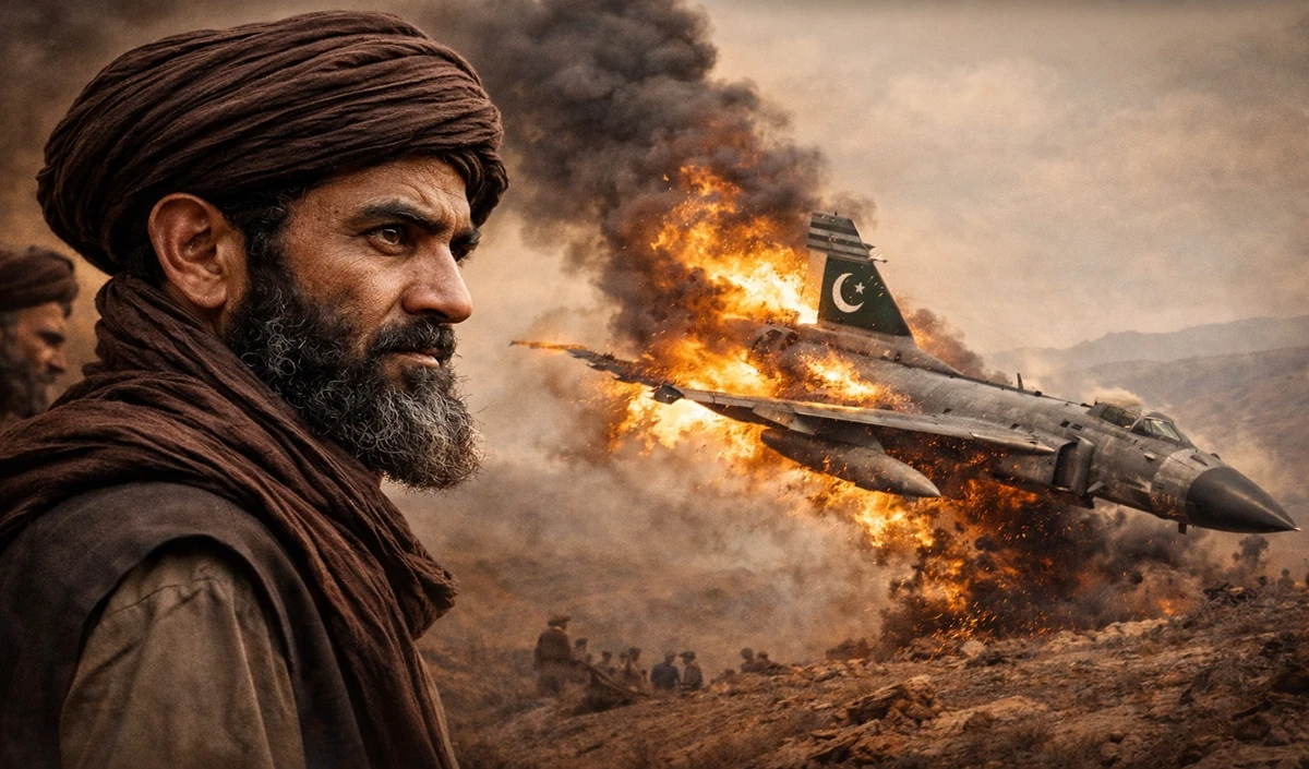 अफगान सेना ने धमाके में उड़ाया सबसे खतरनाक पाकिस्तानी जेट, कुछ घंटों में सब तबाह!