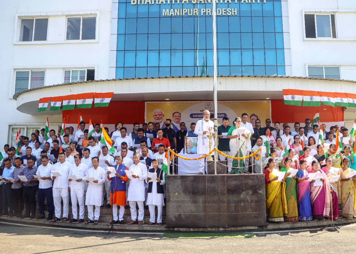 Manipur का नया CM कौन? N Biren Singh की कुर्सी पर संकट, 20 BJP MLA फैसला कराने Delhi पहुंचे।