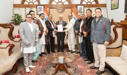 Manipur में BJP की नई सरकार का रास्ता साफ? Yumnam Khemchand ने Governor से मिलकर पेश किया दावा
