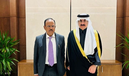 NSA Ajit Doval की Riyadh में बड़ी बैठक, Saudi Arabia के साथ द्विपक्षीय सहयोग पर हुई अहम चर्चा