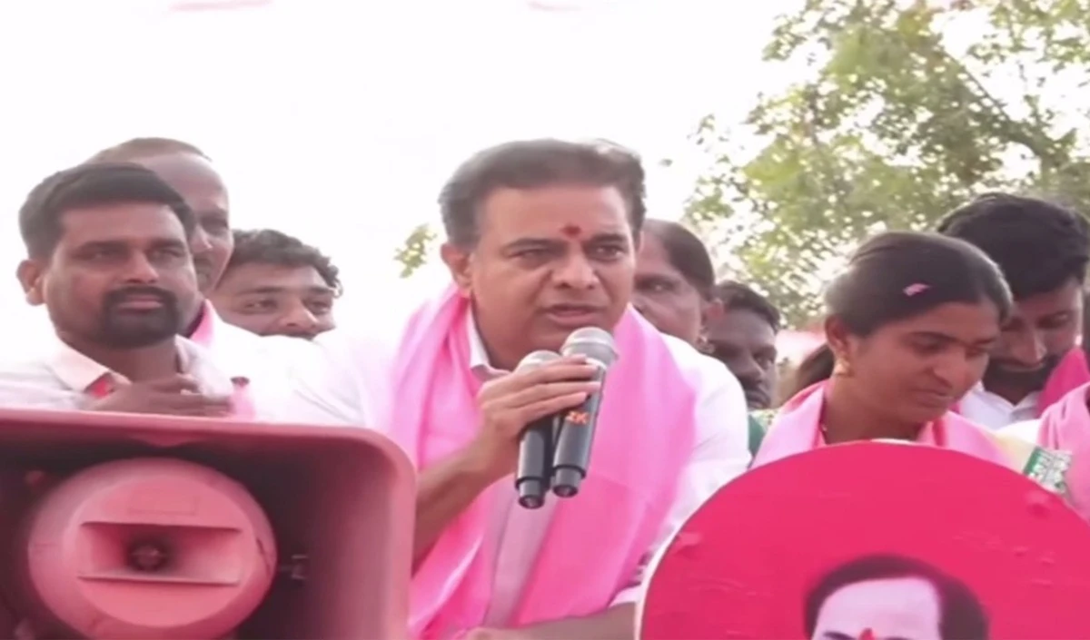 BRS का Rahul Gandhi पर तीखा हमला, KTR ने बताया 'संविधान का सबसे बड़ा दुश्मन'