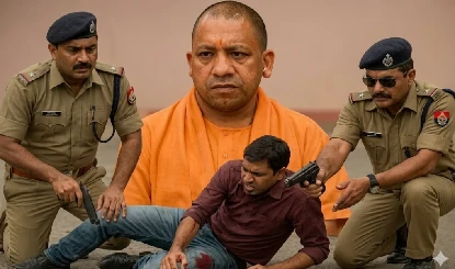 दिनदहाड़े HPCL के प्लांट में घुसकर किया था डबल मर्डर, योगी की पुलिस ने आरोपी के दोनों टांगों में ठोकी गोली