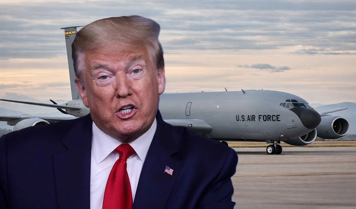 ईरान ने मार गिराया अमेरिका का KC 135 विमान, मिसाइल से बनाया गया निशाना?