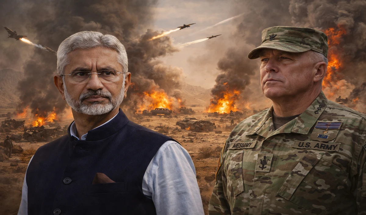 ईरान से युद्ध लड़ने में चाहिए मदद? जंग के बीच अमेरिकी जनरल अचानक पहुंचे दिल्ली