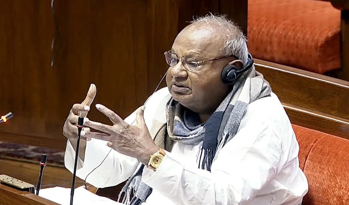 खड़गे के 'शादी' वाले तंज पर Deve Gowda का पलटवार, बोले- Congress से रिश्ता Abusive था, लेना पड़ा तलाक