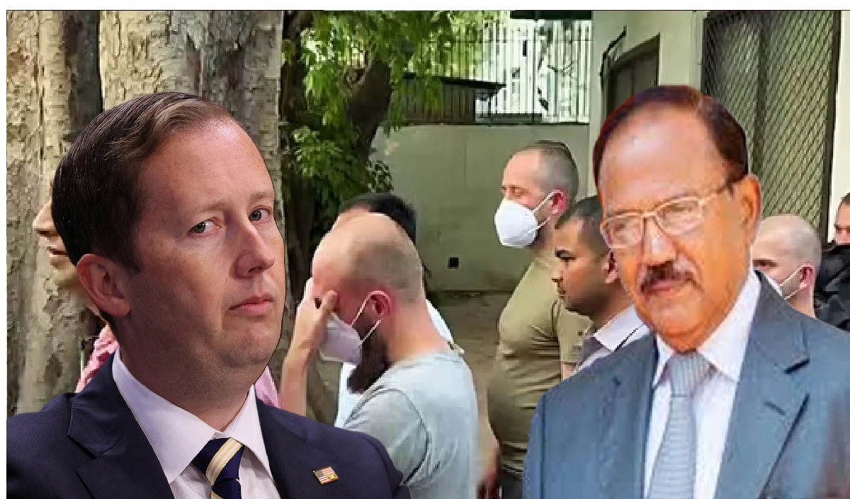 इधर हुई CIA एजेंट की गिरफ्तारी, उधर NSA डोभाल से मिलने पहुंचे अमेरिकी राजदूत!