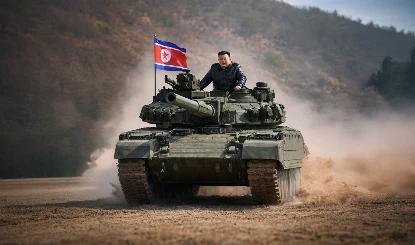 Vishwakhabram: क्या युद्ध की तैयारी में जुटा है North Korea? बेटी के साथ Tank पर बैठे नजर आये Kim Jong Un