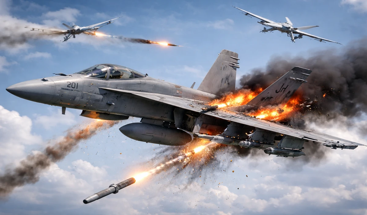 चाबहार पर अटैक करने आया अमेरिका का F-18 फाइटर जेट, तभी बीच हवा में ठोक कर इस देश ने मचाया कोहराम