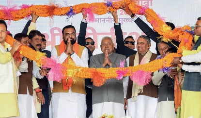 Bihar में NDA का शक्ति प्रदर्शन, Rajya Sabha की सभी सीटों पर जीत का दावा, 5 मार्च को नामांकन