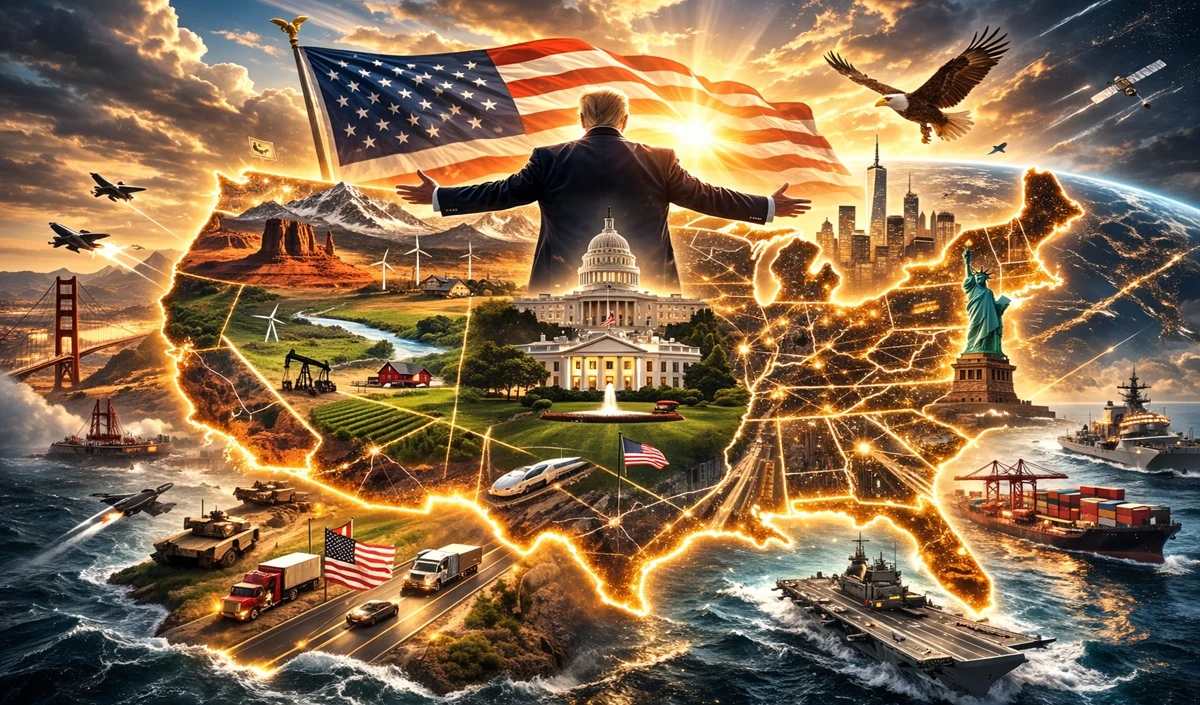 US Global Dominance |क्या है ट्रंप का अखंड अमेरिका प्लान  |Teh Tak Chapter 4