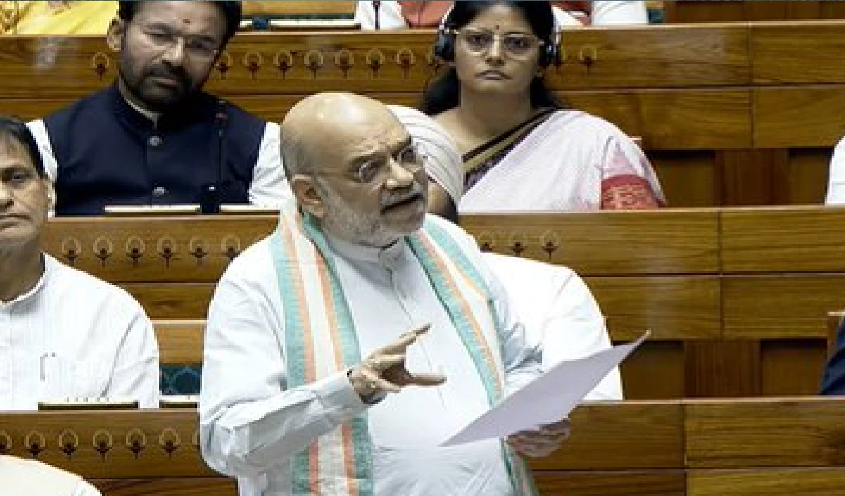 Amit Shah in Lok Sabha:  अन्याय किसी के साथ भी हो सकता पर हथियार उठाना कितना सही, लोकसभा में नक्सलवाद पर बोले अमित शाह