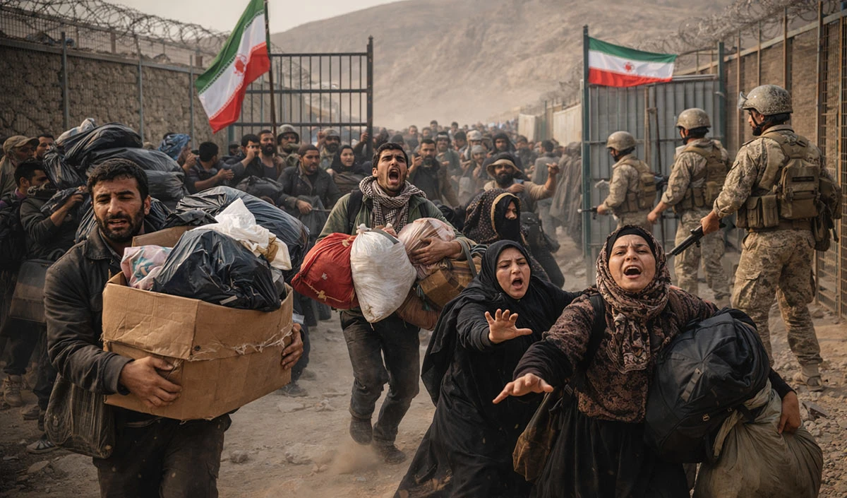 Iran borders Iran borders