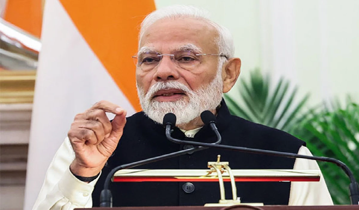 Puducherry Election: पीएम मोदी का 'डबल इंजन' सरकार पर ज़ोर, बोले- Tourism से बदलेगी तस्वीर।