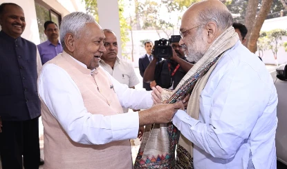 Nitish Kumar के Rajya Sabha जाने से पहले Patna में सियासी हलचल, Amit Shah से मुलाकात के क्या हैं मायने?