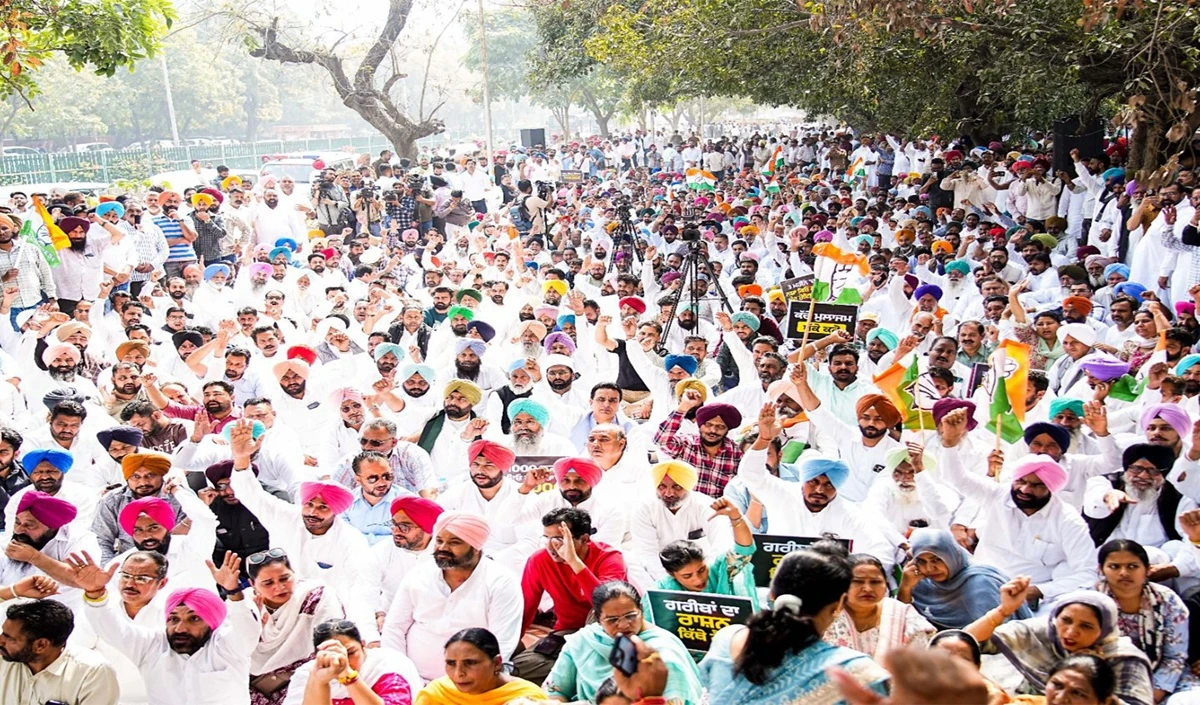 Punjab में AAP Govt पर Congress का हल्ला बोल, Raja Warring बोले- वादे भूले, कर्ज में डुबोया