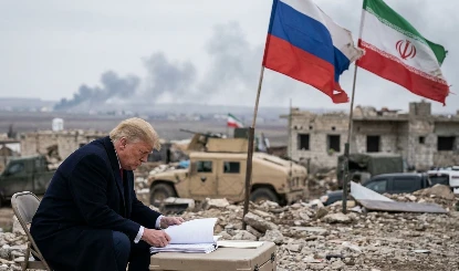 Donald Trump की लोकेशन हुई ट्रेक! Russia- Iran का 