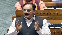 Rajya Sabha में विपक्ष पर भड़के JP Nadda, बोले- 'बहस नहीं, सिर्फ अराजकता फैलाने में रुचि'