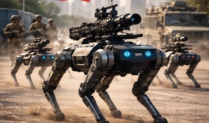 Prabhasakshi NewsRoom: China का खतरनाक Robotic Dogs दस्ता बदल देगा भविष्य के युद्धों का परिदृश्य