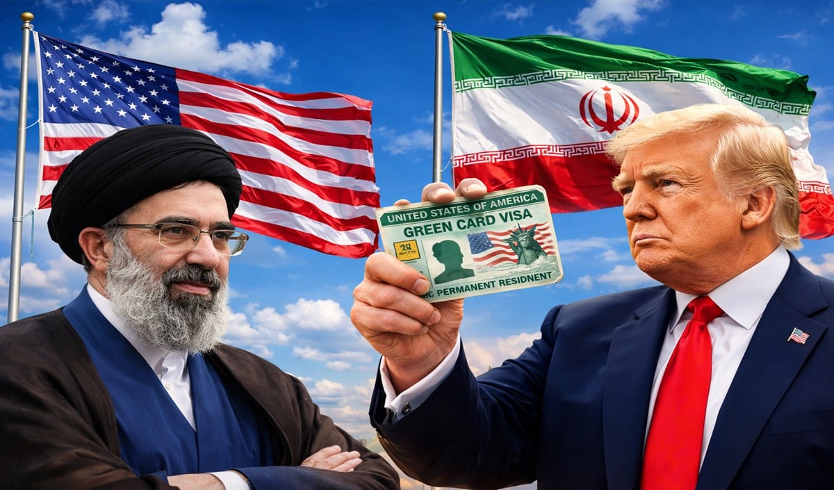 US Iran Peace Talks: अमेरिका में रह रहे ईरानी मूल के लोगों पर कार्रवाई - ट्रंप प्रशासन ने ग्रीन कार्ड छीने