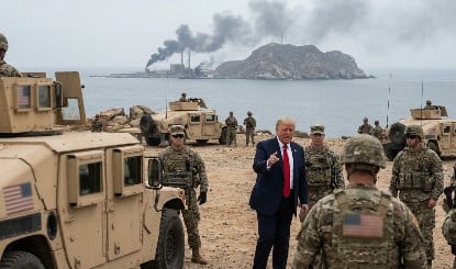 अमेरिका का बड़ा कदम, ईरानी बंदरगाहों की पूर्ण नाकाबंदी का ऐलान