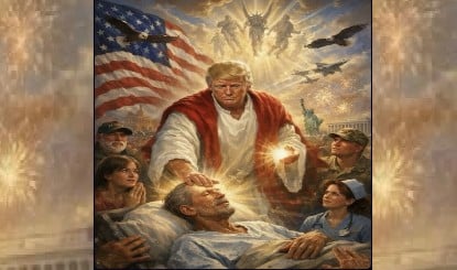 Trump Viral Post: पहले की ईसा मसीह से तुलना, अब खुद को गॉड मानने भी लगे ट्रंप?