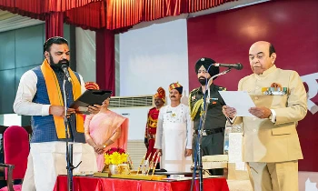 बिहार के मुख्यमंत्री बने सम्राट चौधरी