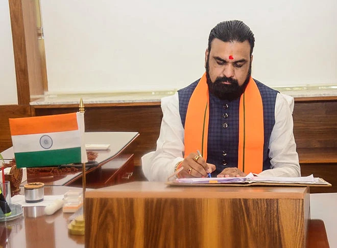 बिहार के मुख्यमंत्री बने सम्राट चौधरी