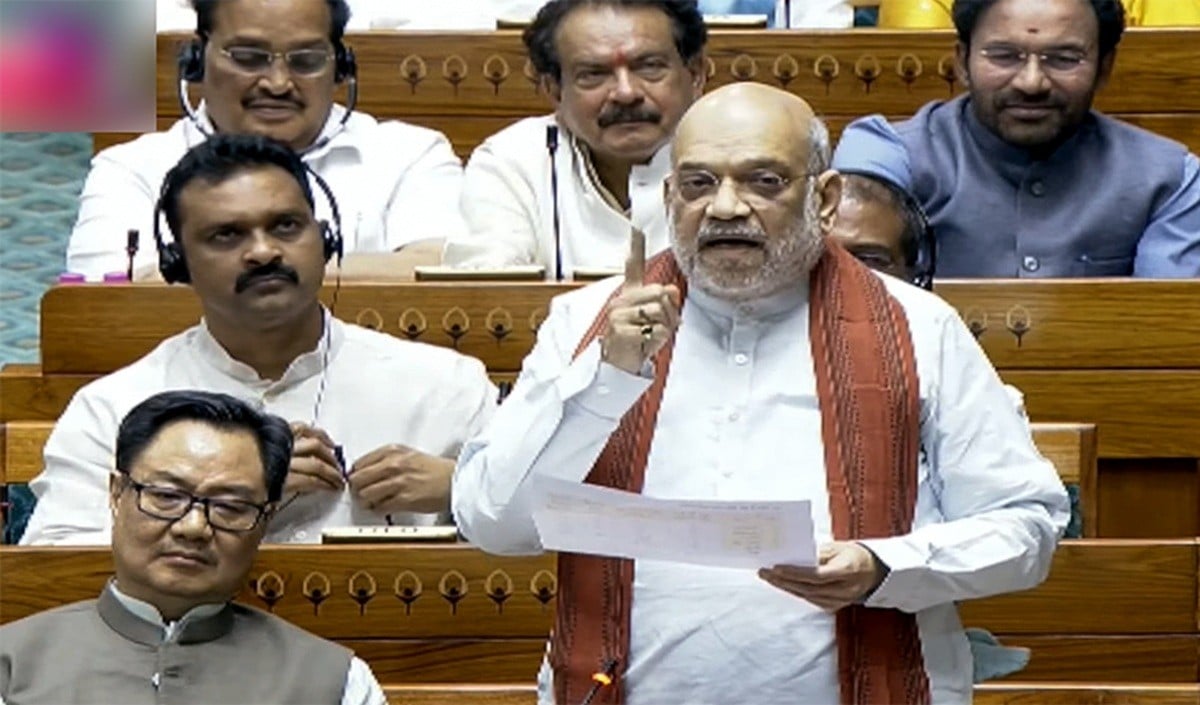 Women Reservation पर Lok Sabha में गरजे Amit Shah, INDI गठबंधन बन रहा है रोड़ा