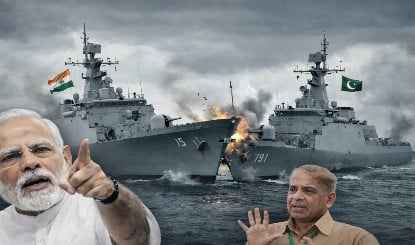 Hormuz में टकराए भारत-पाकिस्तान नेवी के युद्धपोत? फिर जो हुआ...