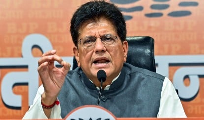 Piyush Goyal का DMK पर बड़ा हमला, बोले- Tamil Nadu में परिवारवाद और भ्रष्टाचार खत्म होगा