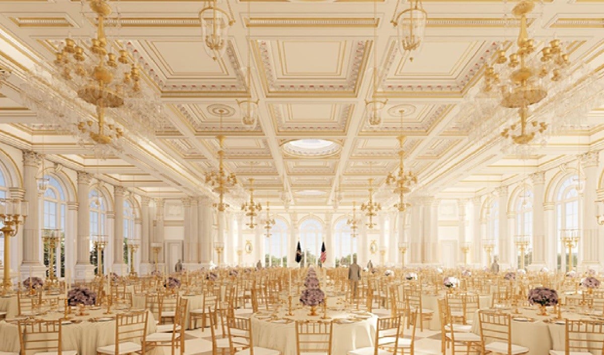 White House में Donald Trump के ड्रीम प्रोजेक्ट को मिली हरी झंडी, US कोर्ट ने बॉलरूम निर्माण की दी इजाजत।